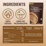 Leaead Mushroom Coffee packaging side view