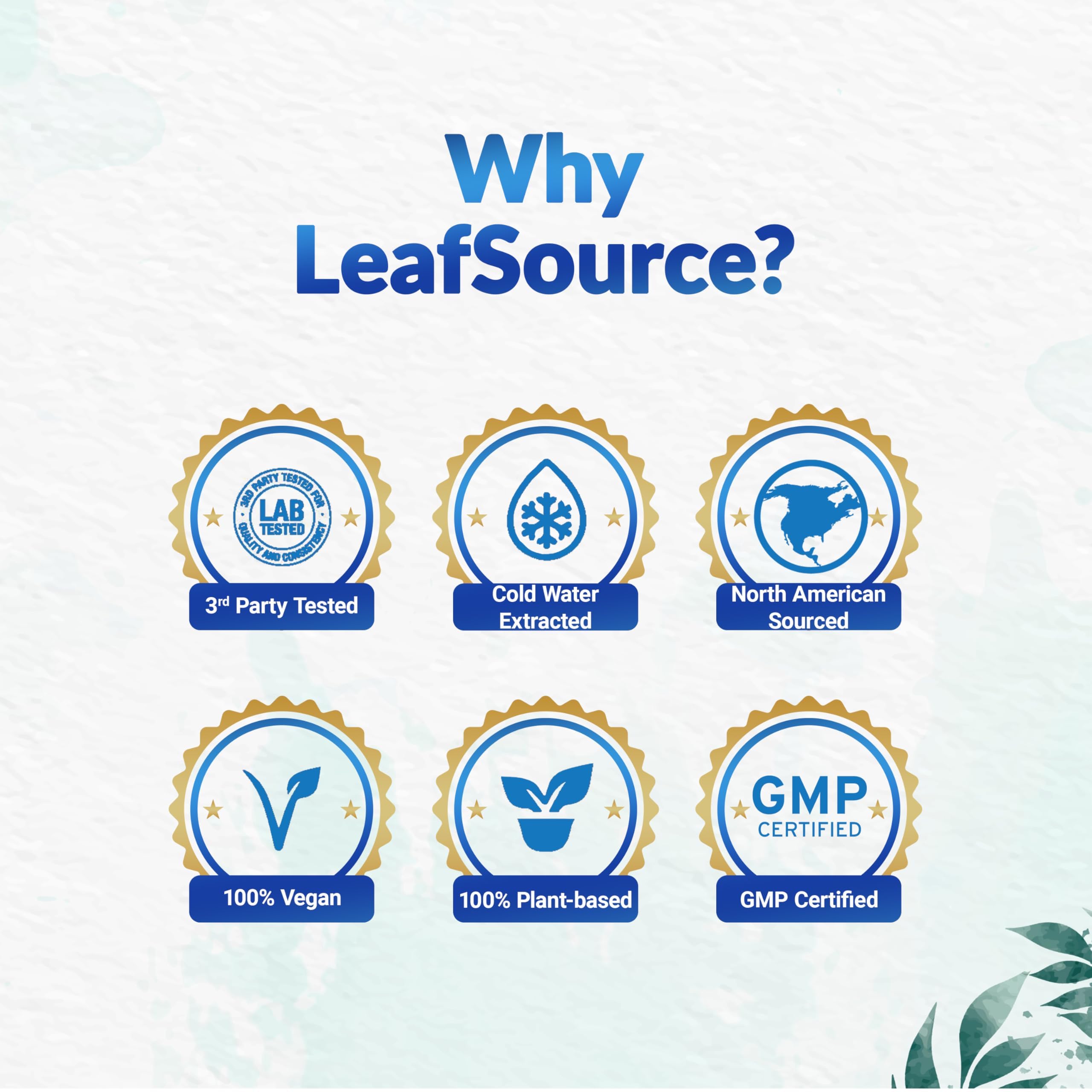 LEAFSOURCE Organic Humic Fulvic Acid Complex 108g with other supplements