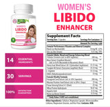 LEAN Nutraceuticals Horny Goat Weed Supplement back view