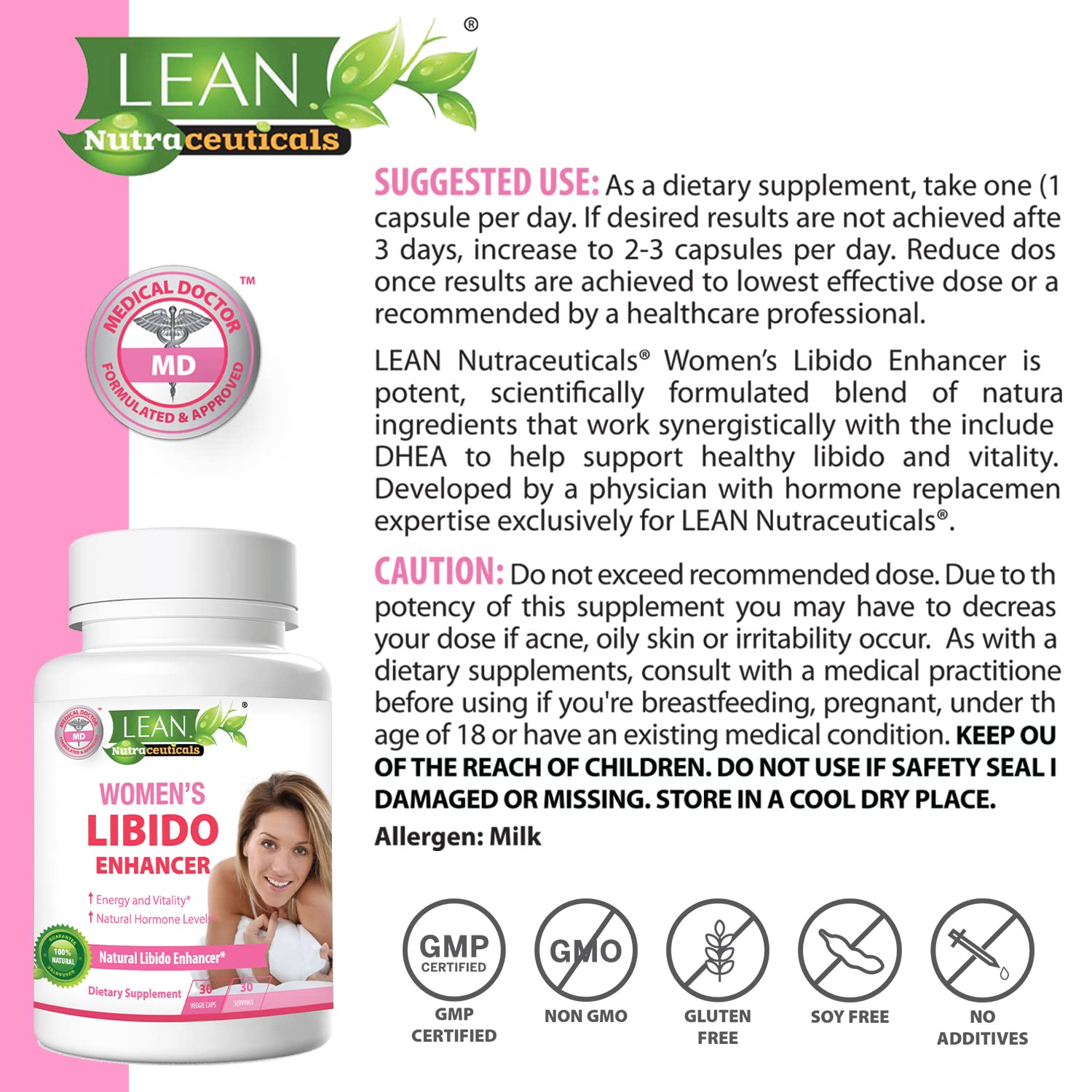 LEAN Nutraceuticals Horny Goat Weed Supplement lifestyle scene