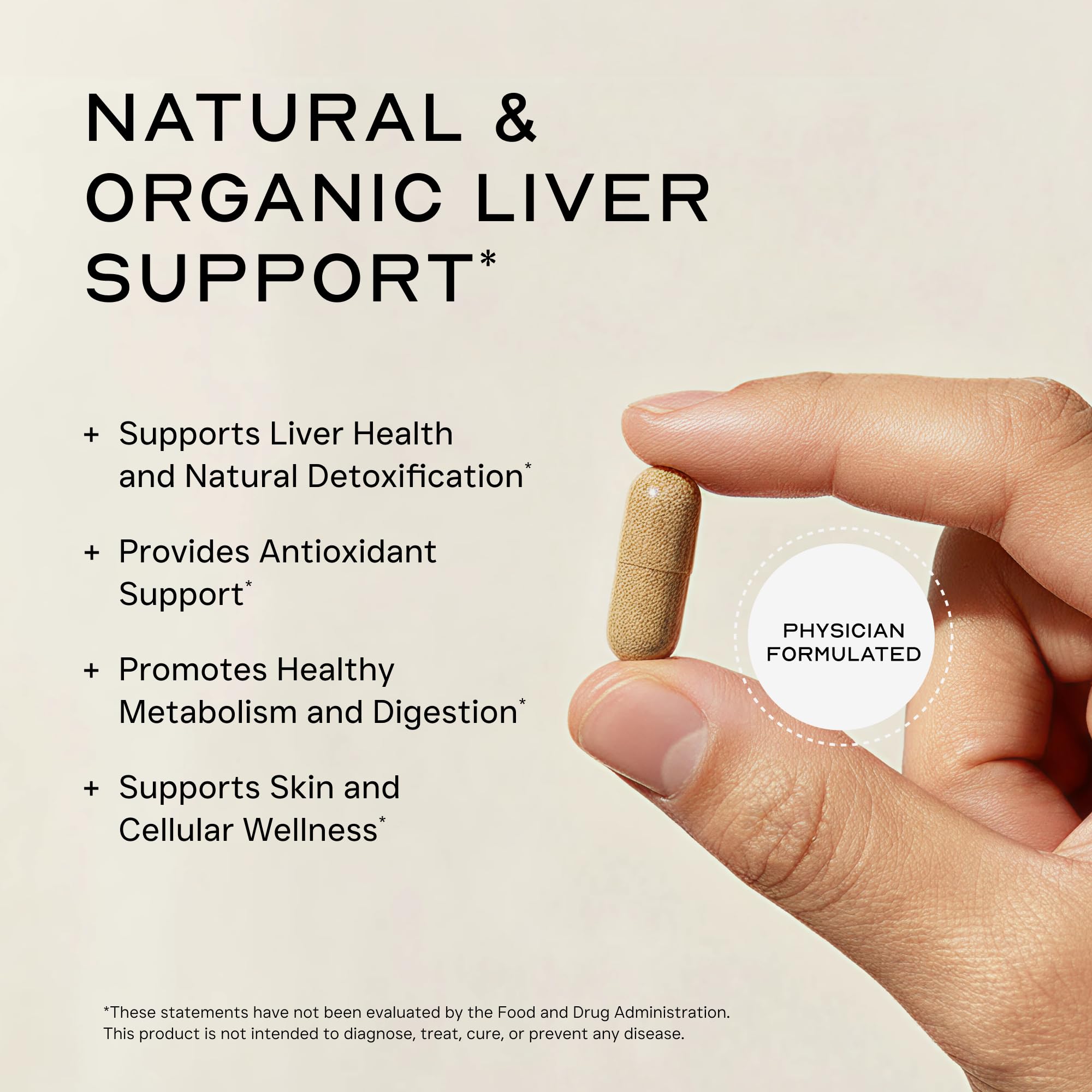 LEAN Nutraceuticals Milk Thistle capsules side view with packaging