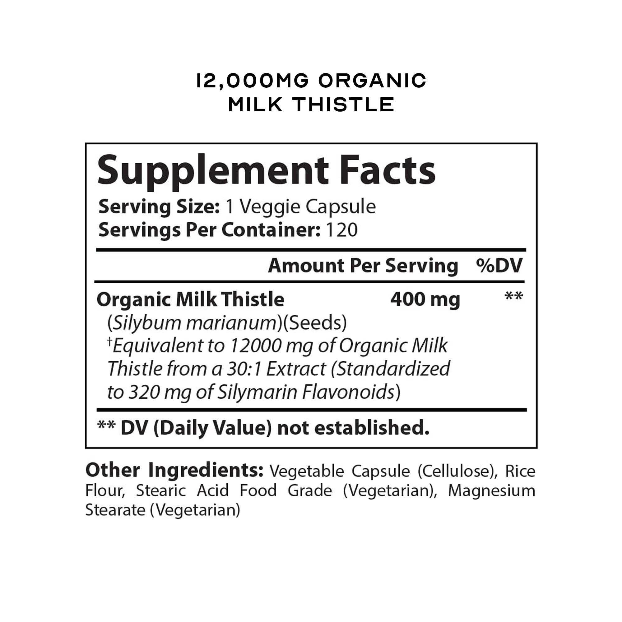 LEAN Nutraceuticals Milk Thistle capsules with a measuring spoon