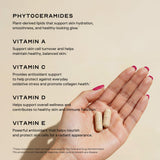 LEAN Nutraceuticals Phytoceramides ingredients list on packaging