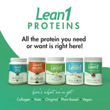 LEAN1 Meal Replacement Powder nutritional information