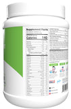 LEAN1 Protein Powder 771g back view with nutritional information
