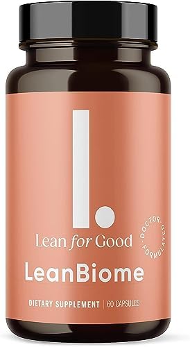 LEANFORGOOD LeanBiome prebiotic capsules front view
