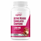 Leaping Lynx Active Hexose Correlated Compound 120 Capsules front view