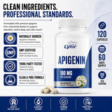 Leaping Lynx Apigenin Supplement ingredients list