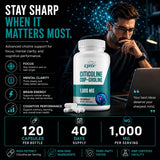 Leaping Lynx Citicoline 1000 mg supplement with measuring spoon