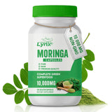 Leaping Lynx Moringa Leaf Extract 1200mg capsule bottle front view
