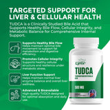 Leaping Lynx TUDCA 500mg supplement lifestyle image