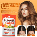 Lecory Pumpkin Seed Oil Softgels opened bottle showing capsules