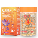 LeCozz Saffron Supplement Capsules front view with packaging