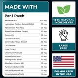 Ledisa Skin Patches in lifestyle setting