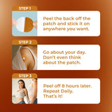 Ledisa Vitamin Patches back view packaging