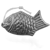 LEEPENK Lucky Iron Fish front view with stainless steel hook