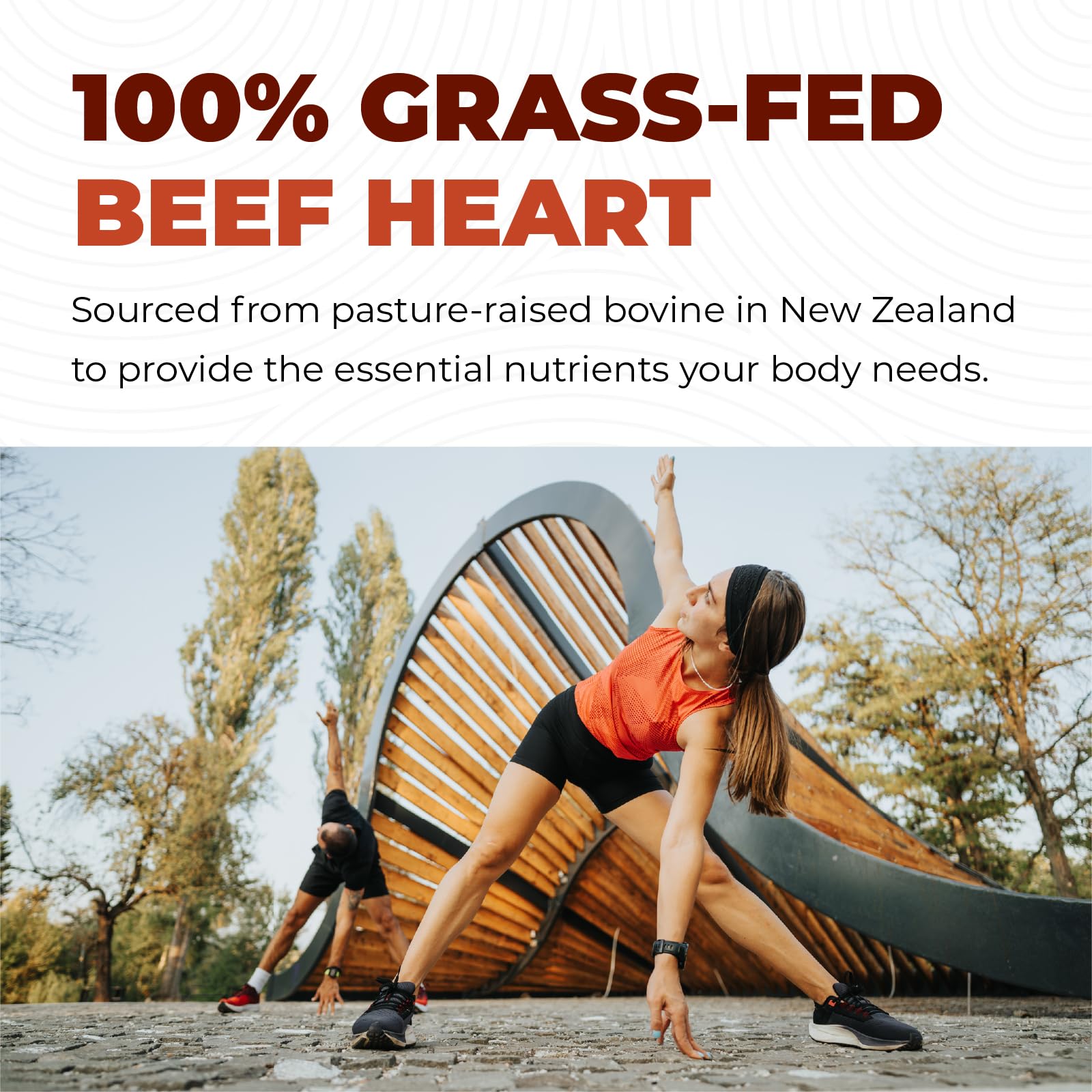 Left Coast Performance Beef Heart and Liver Capsules packaging