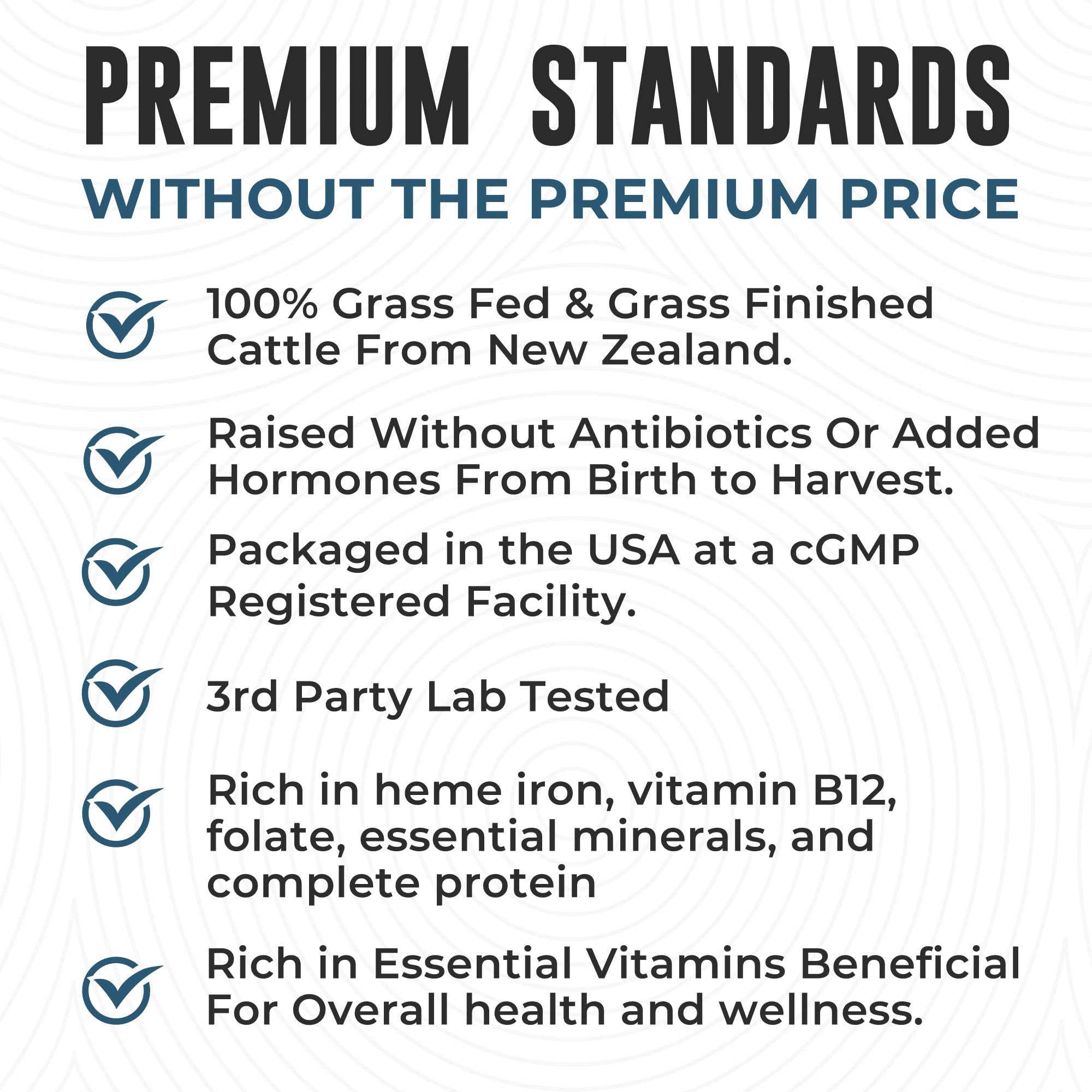 Left Coast Performance Beef Kidney Capsules with a glass of water
