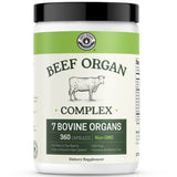 Left Coast Performance Beef Organ Supplement 180 capsules front view