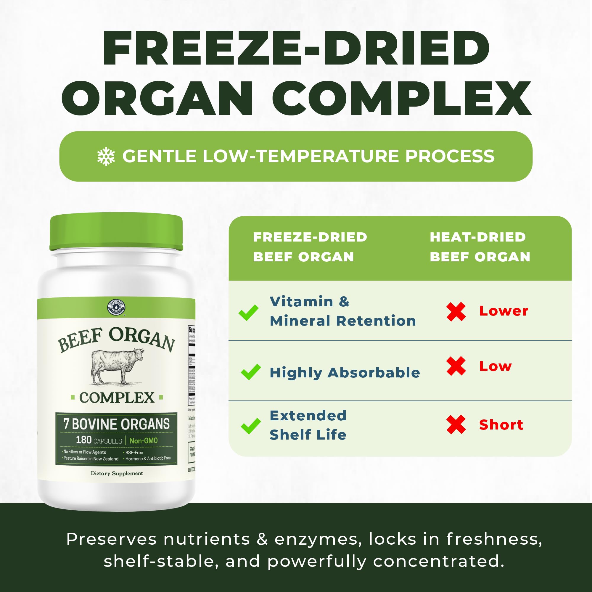 Left Coast Performance Beef Organ Supplement lifestyle scene