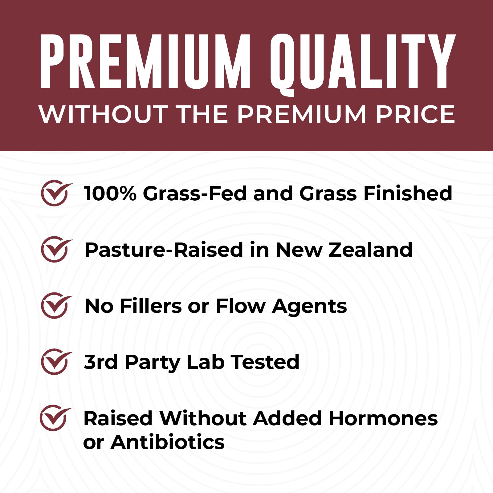 Left Coast Performance Bovine Bone Marrow Capsules packaging details