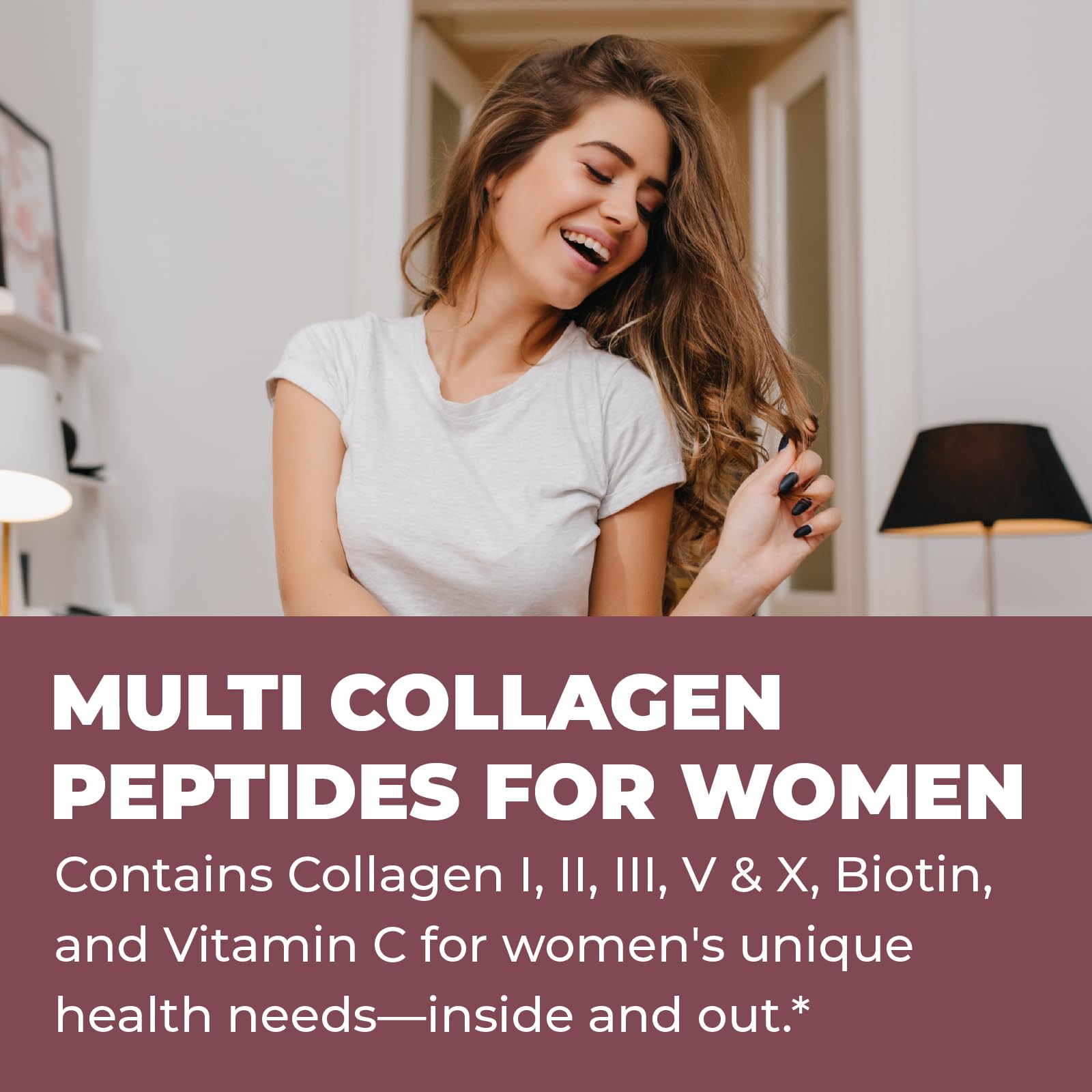 Left Coast Performance Collagen Supplement 16oz scoop for serving