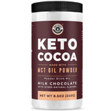 Left Coast Performance Keto Friendly Hot Chocolate Drink Mix 240g front view