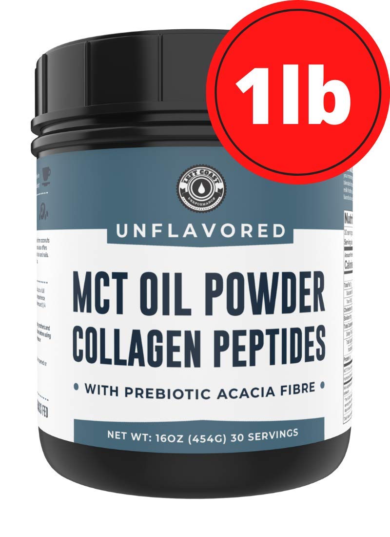 Left Coast Performance Keto MCT Oil with coffee