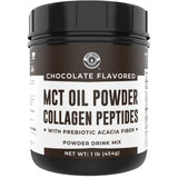 Left Coast Performance MCT Oil Powder 454g front view