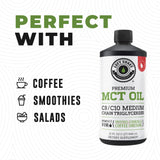 Left Coast Performance MCT Oil with measuring spoon