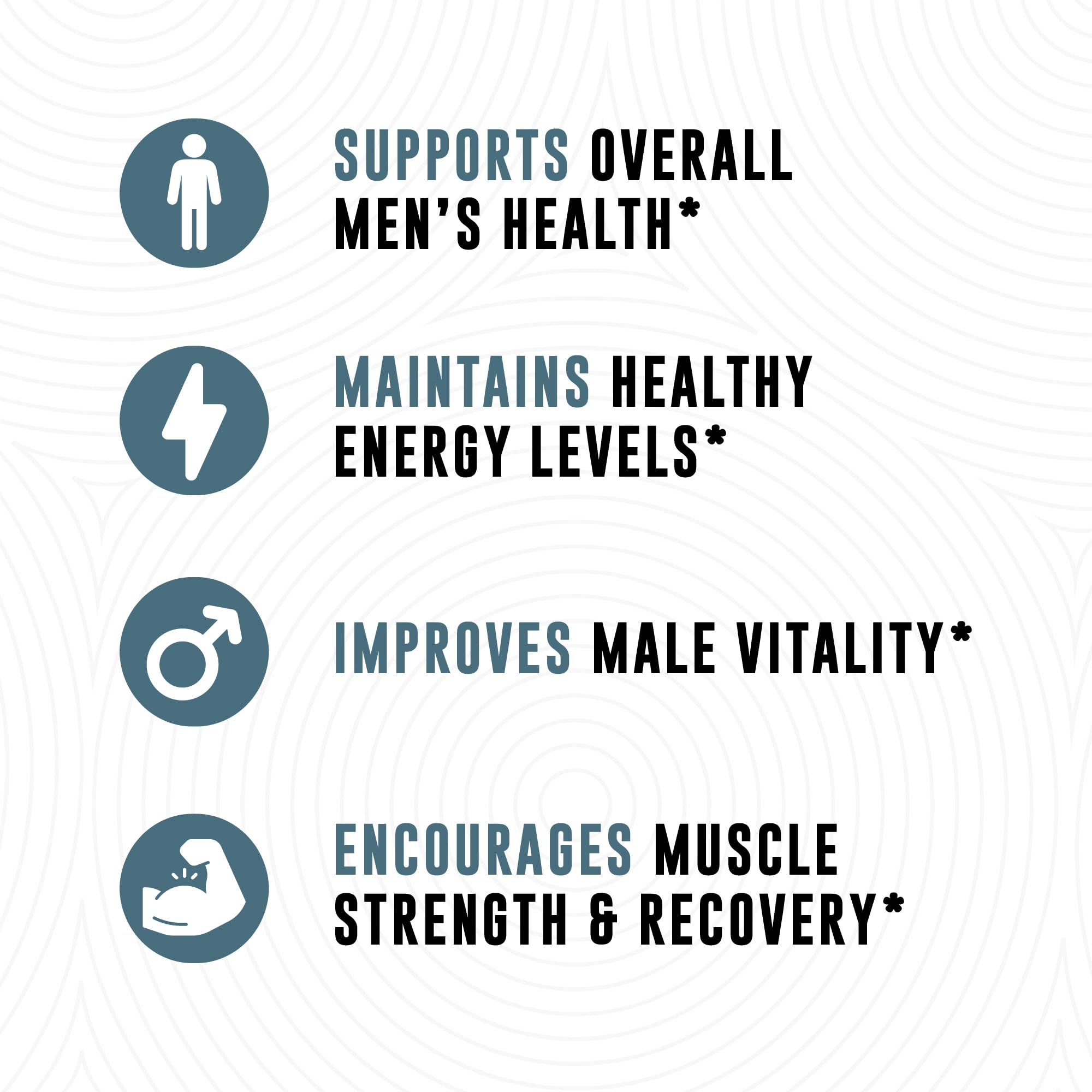 Left Coast Performance Men's Health Supplement packaging on a wooden table