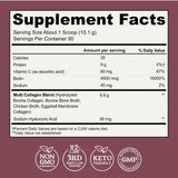 Left Coast Performance Multi Collagen Protein Powder 2LB ingredients list