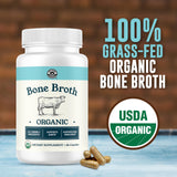 Left Coast Performance Organic Bone Broth Capsules with packaging