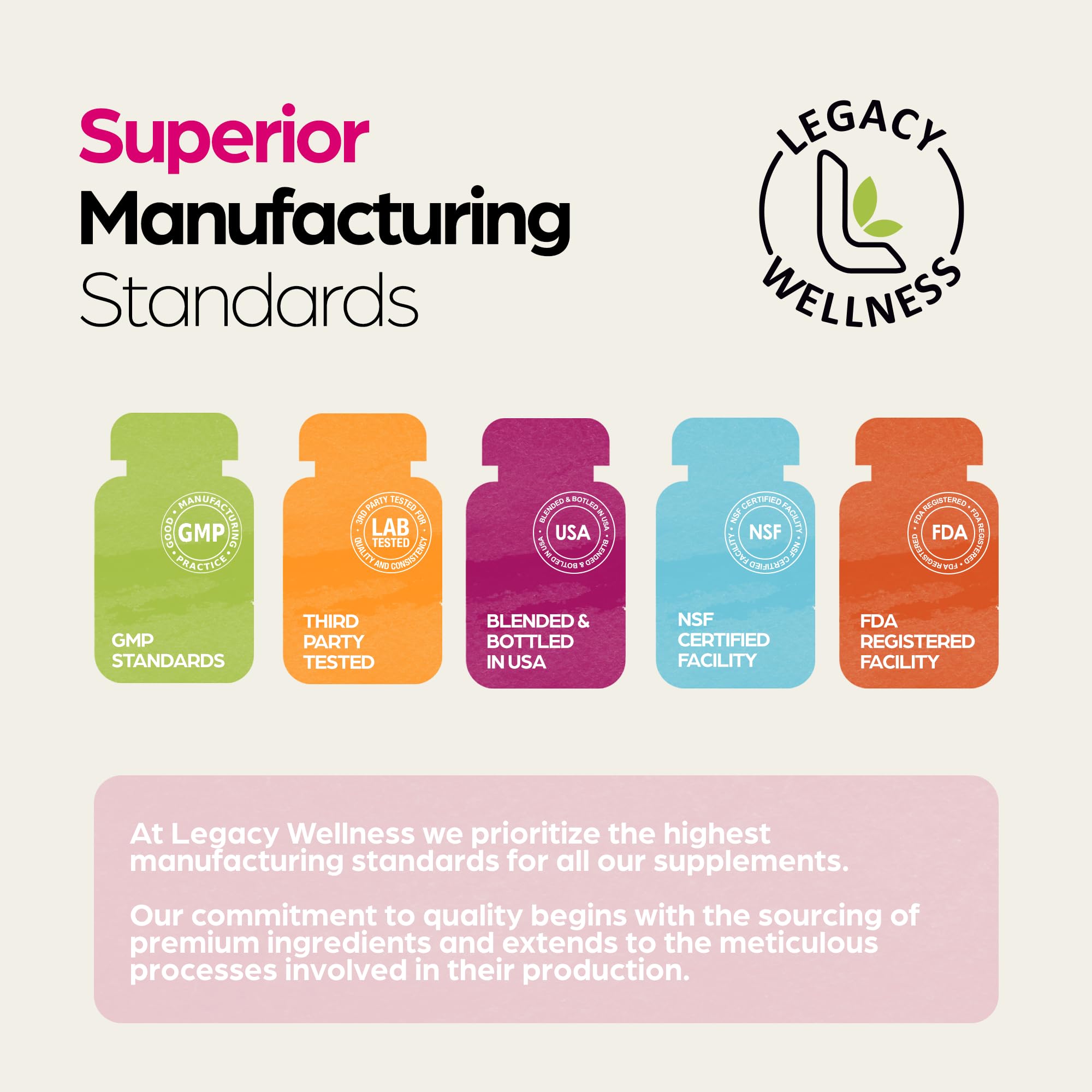 LegacyNutra BELLY BFF Probiotic Supplement with a glass of water