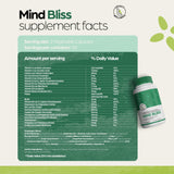 LegacyNutra MIND BLISS Brain Multivitamin bottle side view