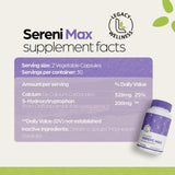 LegacyNutra SERINI-MAX 5-HTP supplement ingredients list