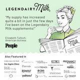 Legendairy Milk Cash Cow Lactation Supplement with herbs background