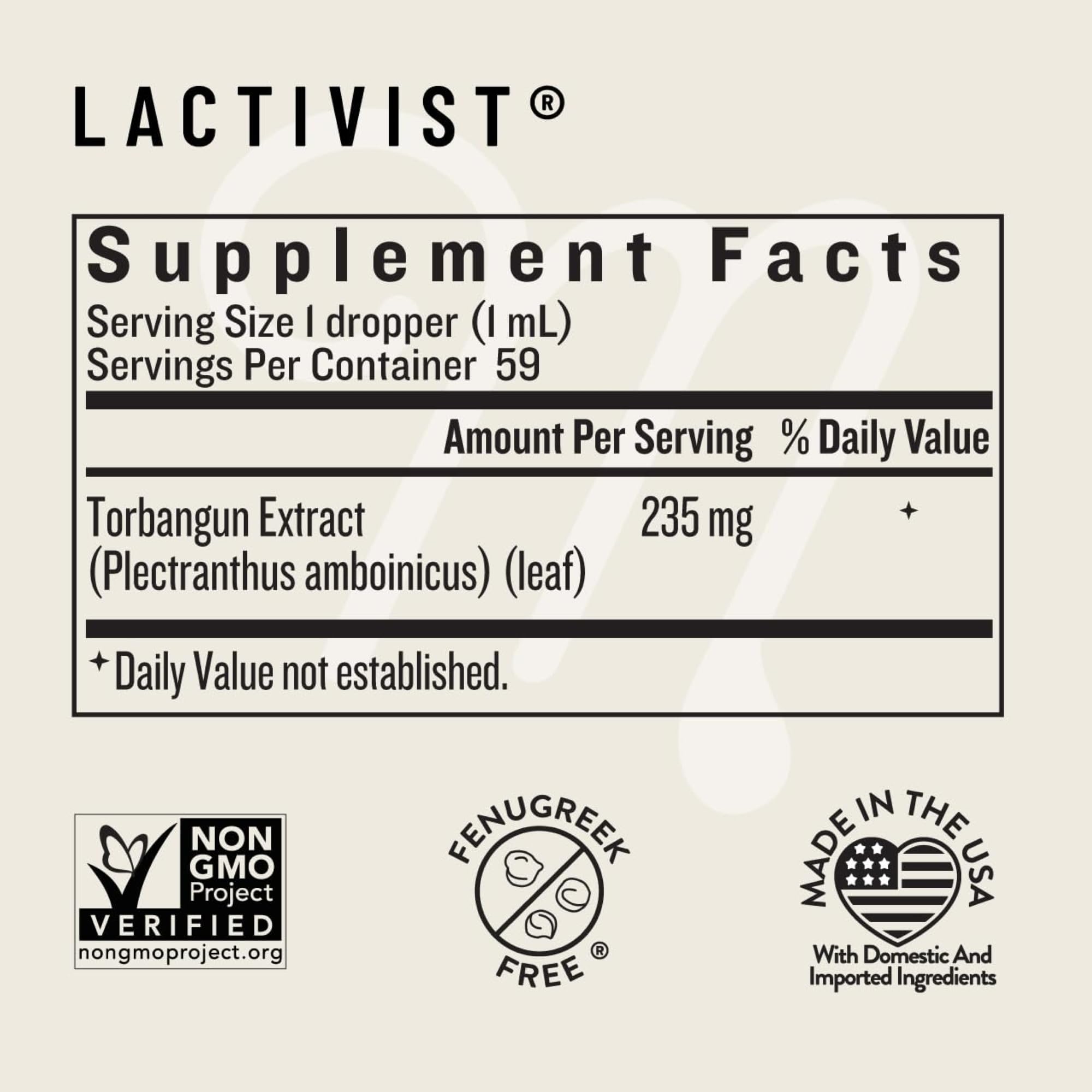 Legendairy Milk Lactivist Drops with a glass of water