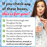 Legendairy Milk She's Thirsty Coconut Water Electrolyte Mix ingredients list