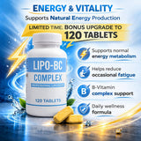 Legere Pharmaceuticals Lipo B Complex Lipotropic Tablets ingredients list