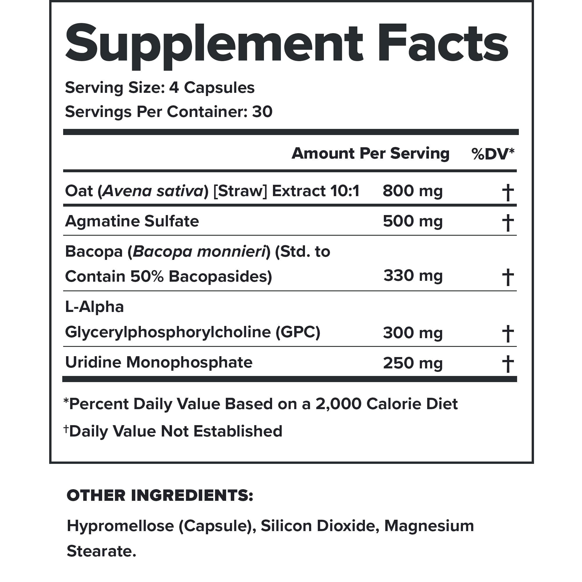 LEGION Ascend Nootropic Cognitive Support Supplement capsules