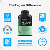 LEGION Ascend Nootropic Cognitive Support Supplement lifestyle scene