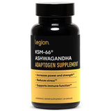 LEGION Ashwagandha Capsules 60g bottle front view