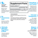 LEGION Creatine Monohydrate Capsules side view