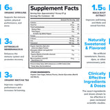 LEGION Genesis Spirulina Powder packaging side view