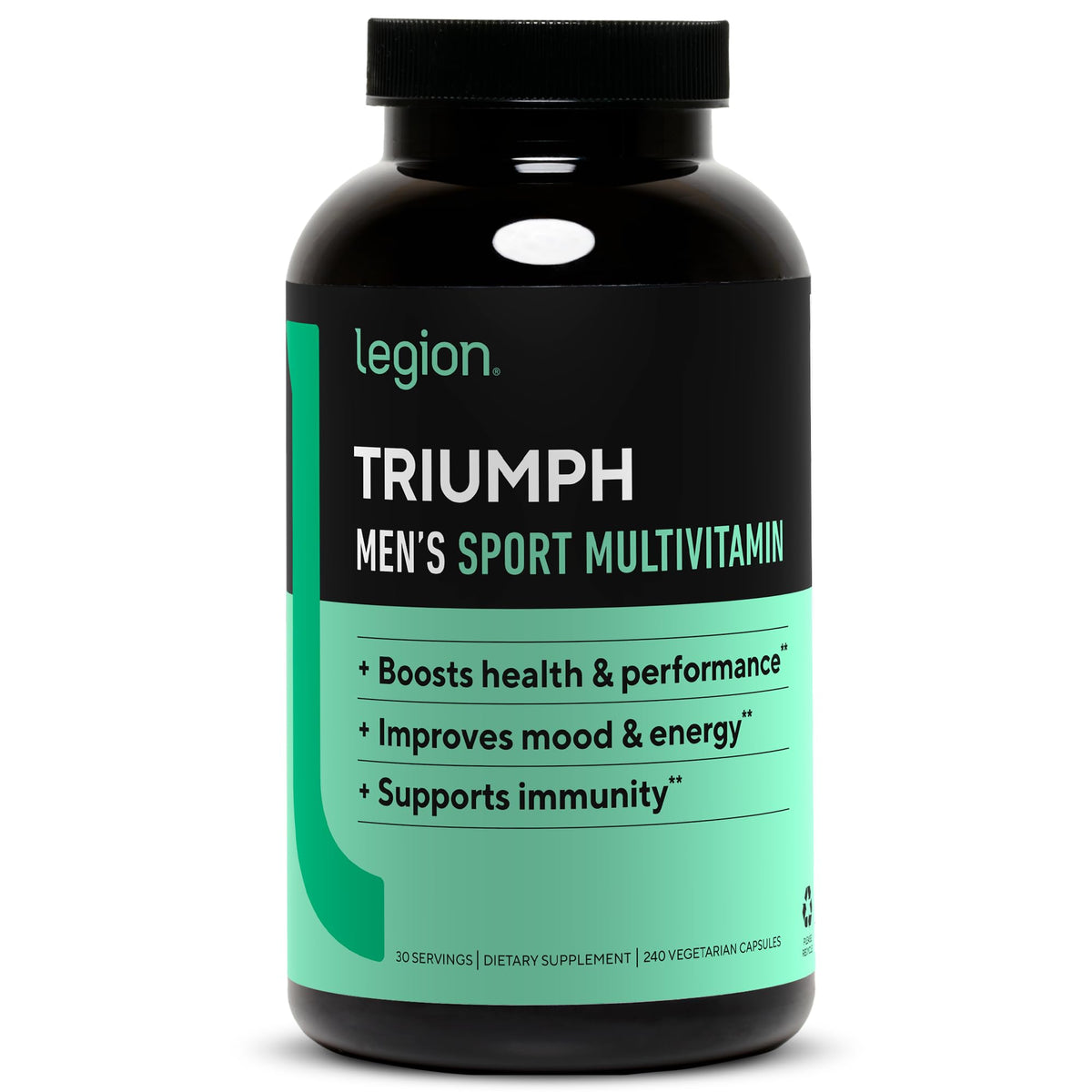 LEGION Triumph Multivitamin for Men 180g front view
