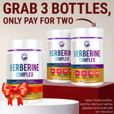 LEGRANO Berberine HCL 500mg capsules in a hand