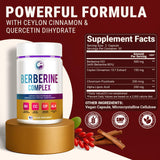 LEGRANO Berberine HCL 500mg capsules side view