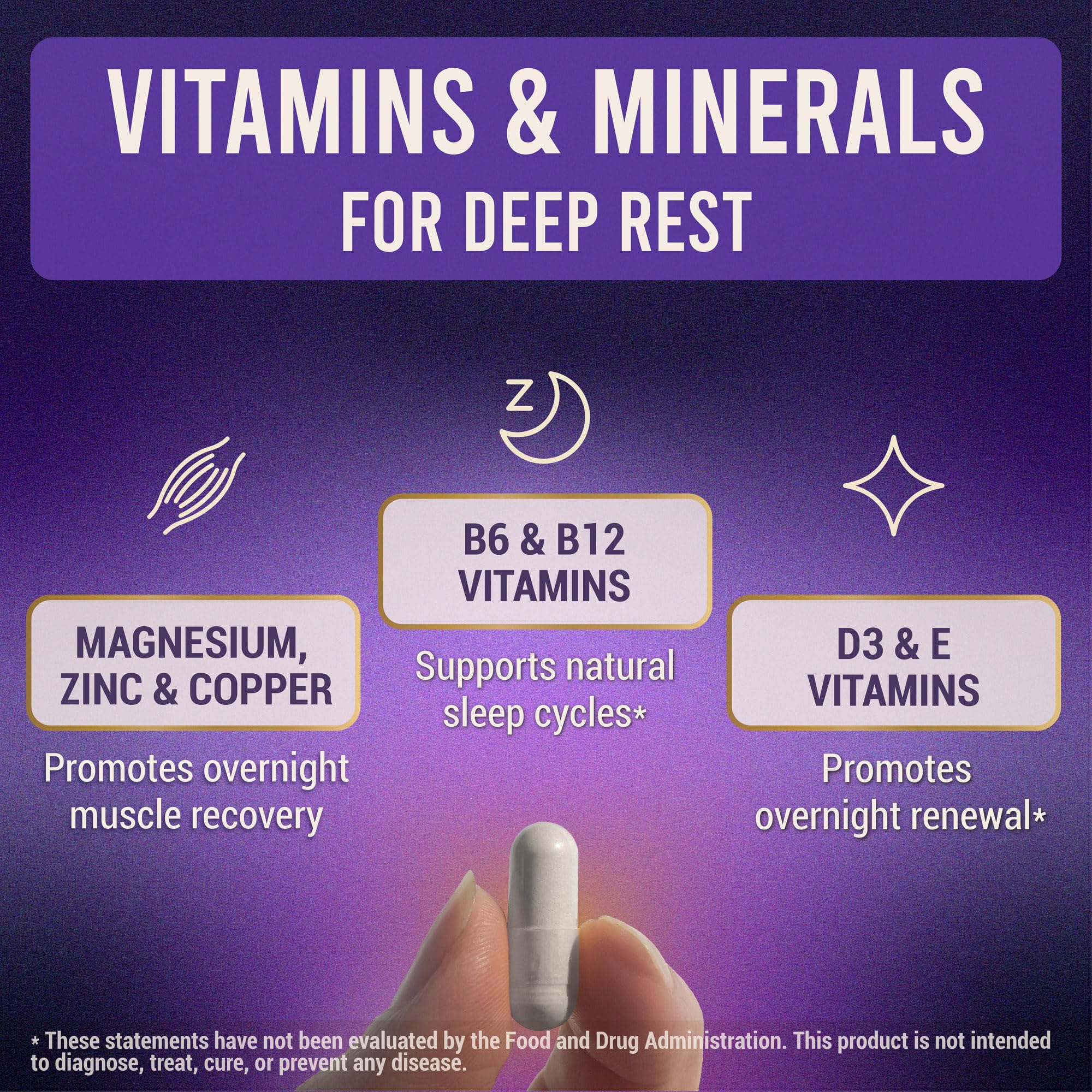 LEGRANO Evening Calm Mushroom Supplement ingredients list