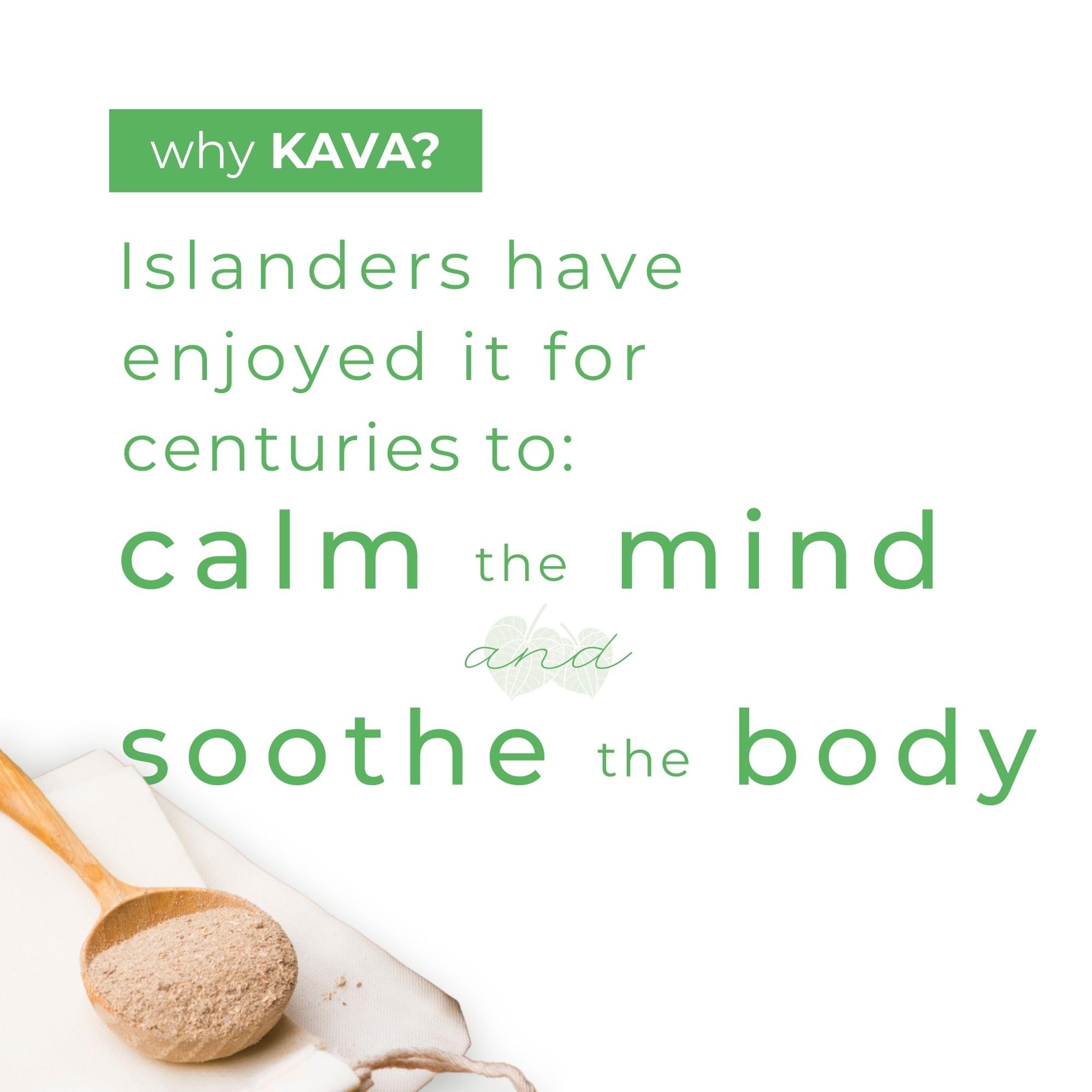 LEILO Kava Kava Drink served over ice with lime wedge